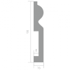 Плинтус Ultrawood Base 0018 i 200x1.6x9.8 фото 2