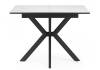 Кухонный стол Woodville Гардинг 676462 белый мрамор / черный фото 2