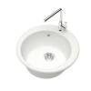 Мойка кухонная Maretti Kitchen MR475-WH белый, 47.5x47.5 фото 2
