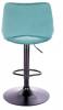 Стул барный Everprof Flash 18550, EP Flash Fabric Turquoise Бирюзовый фото 4