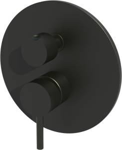 Смеситель для ванны с душем Paffoni Light LIG019NO С ВНУТРЕННЕЙ ЧАСТЬЮ