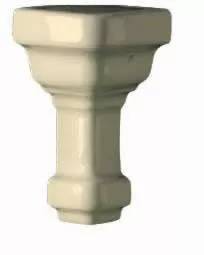 Вставка Ceramiche Grazia Essenze CAAP02 ANG.EST.PAR.Capitello Primula 7.5x3
