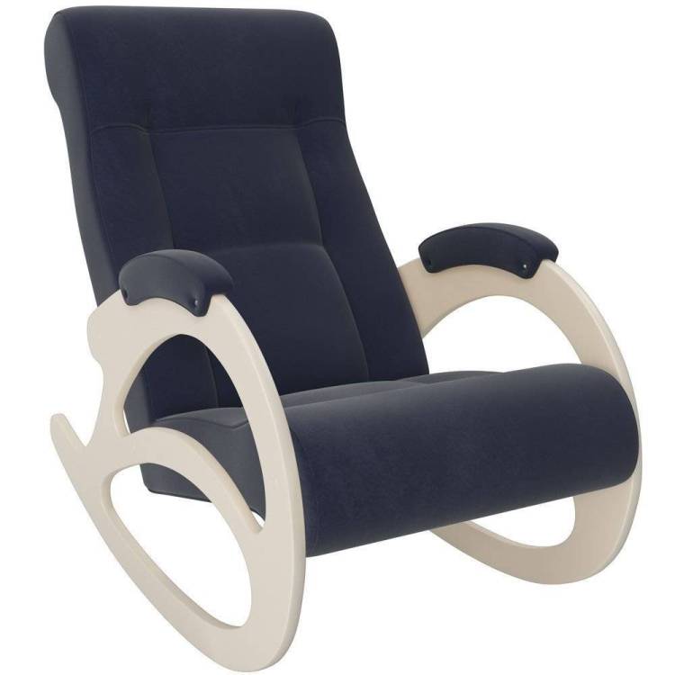 Кресло-качалка Leset Модель 4 2000026657668 Дуб шампань/Verona Denim Blue