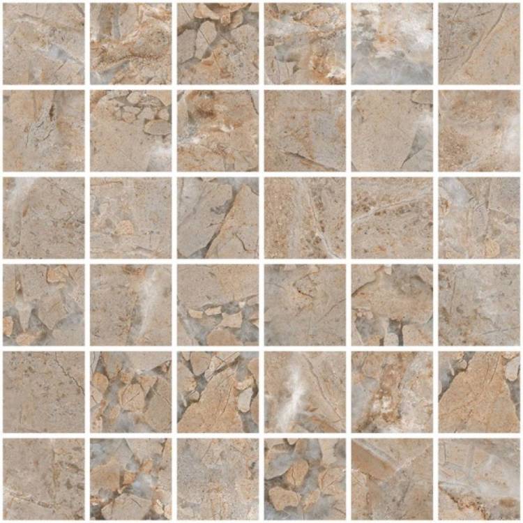 Мозаика Vitra Marble-X K949881LPR1VTE0 Дезерт Роузтерра ЛПР (5x5) 30x30