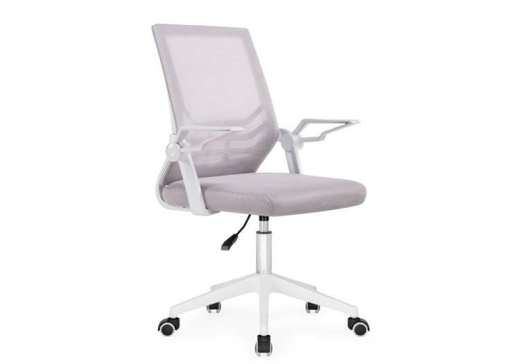 Кресло компьютерное Woodville Arrow 15626 light gray/white