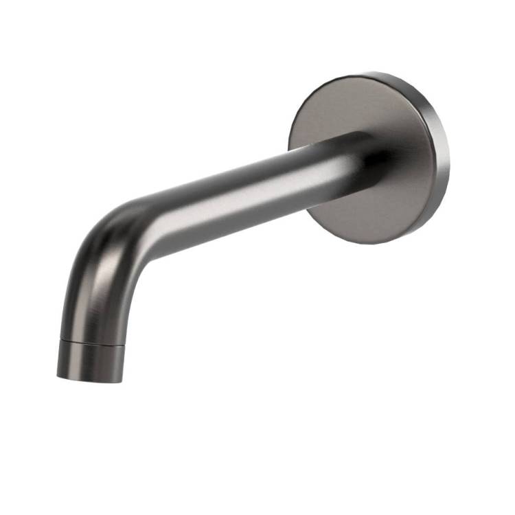 Излив Paini Cox 78PZ207CAN черный матовый, настенный, 19 см