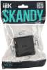 Розетка HDMI IEK Skandy SK-H10-K53 графит фото 2