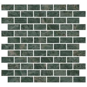 Мозаика Kerama Marazzi Эвора MM13123T Мозаичный Зеленый Глянцевый 30x32