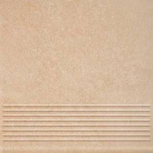 Ступень Paradyz Mattone Sabbia Beige Stopnica Prosta 30X30