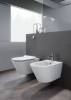 Унитаз подвесной GSI Kube X 9413FR511 безободковый, geniusflush смыв торнадо, белый фото 3