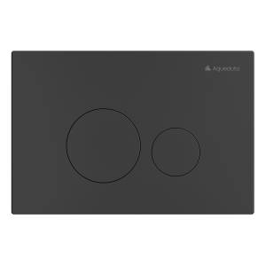Кнопка смыва Aqueduto Circulo Novo CIR0240 черный матовый
