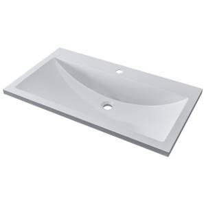 Раковина Uperwood Self 4538341002 белая глянцевая, 80x45