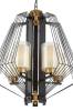 Подвесная люстра Lumina Deco Canti LDP 1244-5 BK+MD фото 3