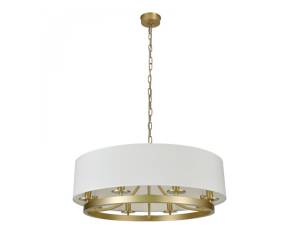 Подвесная люстра Newport Сара 3558/C brass
