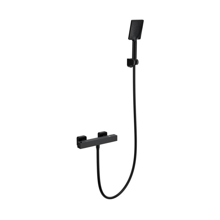 Смеситель для душа Wonzon & Woghand WW-B2062-A-MB термостатический, черный матовый