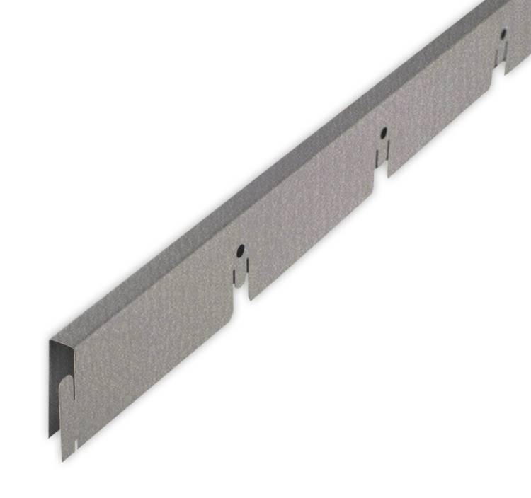 Рейка Албес Grigliato-E направляющая 100x100 h40 b10 A907RUS02 металлик L=2.40