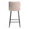 Стул полубарный Tetchair Bari 24914 бежевый, велюр фото 4
