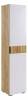 Стенка для прихожей Mebelson Бери К2 ПК02Бери.2563 дуб крафт золотой/белое дерево фото 3