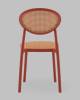 Стул Stool Group Junie PP-245 red 36877 красный, пластиковый фото 3