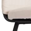Стул Tetchair Monte Carlo Trend 25234 молочный, черный, велюр фото 8