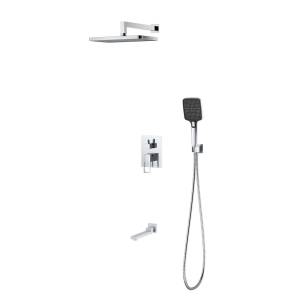 Душевой комплект DQ Dortmund DA1715601 встраиваемый с изливом, хром