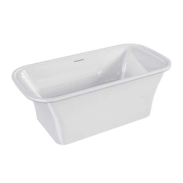 Ванна из искусственного камня Jacob Delafon Elite E6D364RU-00 180x85 со сливом