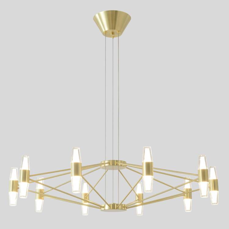 Люстра Crystal Lux Dorotea SP10 Gold