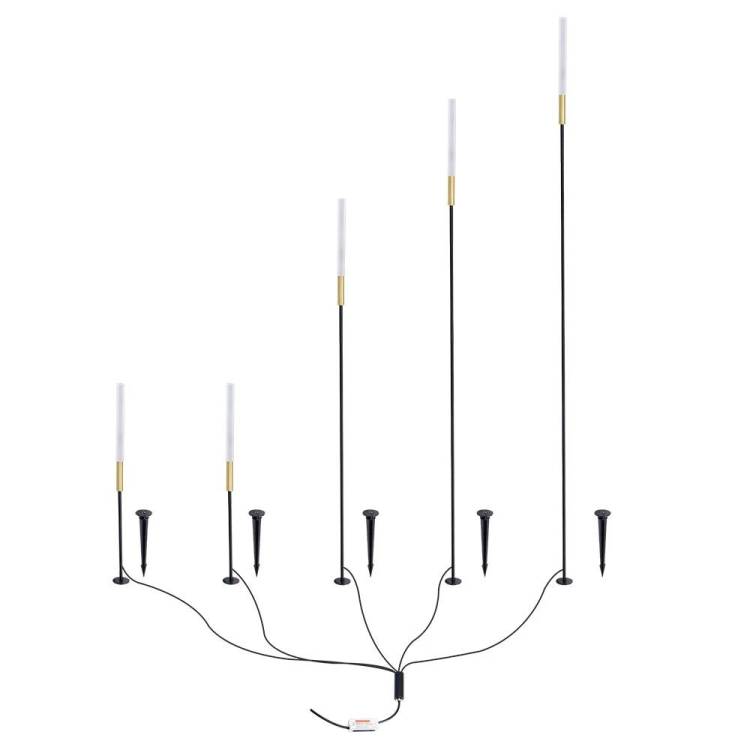 Грунтовый светодиодный светильник Arte Lamp Muster A1083PA-5BK