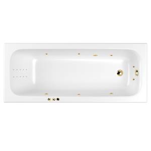 Акриловая ванна WHITECROSS Vibe Smart Nano 0105.170070.100.SMARTNANO.GL с гидромассажем, 170x70