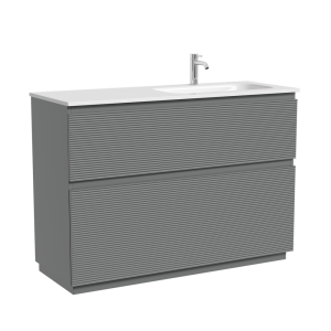 Тумба под раковину Sancos Folk Floor FL120FRES напольная, 119x44.5x85, правая, Ergraut soft