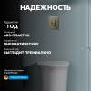 Кнопка смыва Abber AC0125BG пневматическая, золото брашированное фото 7