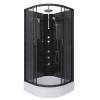 Душевая кабина Niagara Classic NG-6501-14BKTG (900x900x2100-2400) со средним поддоном (26см)
