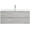 Тумба с раковиной Belbagno Albano ALBANO-1200-2C-SO-RVB 120x45x50 Rovere Vintage Bianco подвесная с двумя выкатными ящиками