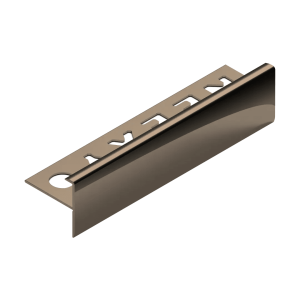 Профиль лестничный F-образный Neexy pv53-07 BBR бронза блестящая 270x2.42x2.38