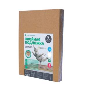 Подложка хвойная Beltermo 7мм 790x590 (7 м2) бежевый