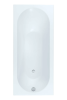 Акриловая ванна Aquanet Lotos 00336532 белая матовая, 150x75
