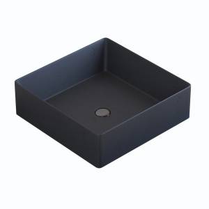 Раковина Uperwood Square 291020211 графит, 39x39