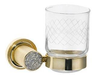 Стакан настенный Boheme Royal Cristal 10924-G-B настенный Black Gold