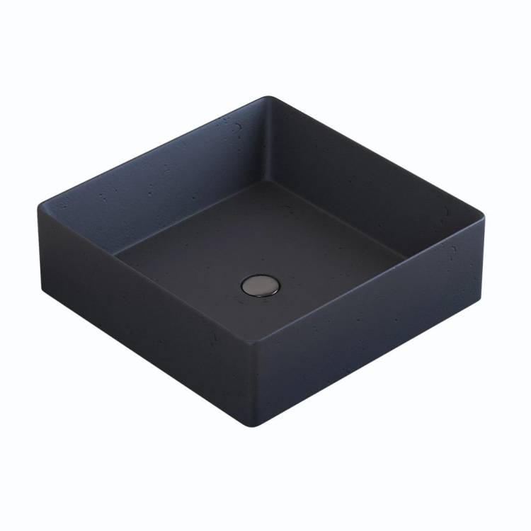 Раковина Uperwood Square 291020211 графит, 39x39