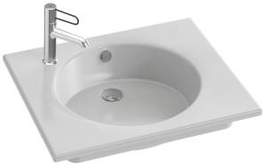 Раковина Jacob Delafon Odeon Rive Gauche EXBA112-Z-00 60 см
