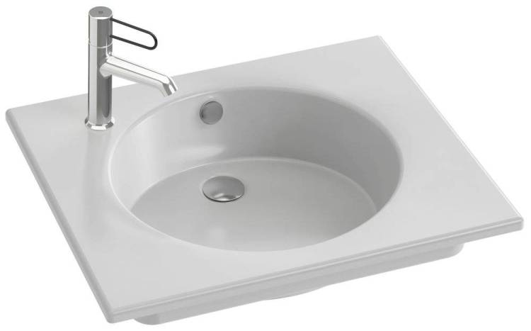 Раковина Jacob Delafon Odeon Rive Gauche EXBA112-Z-00 60 см