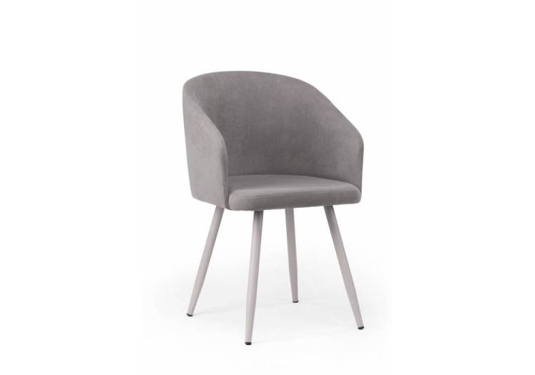 Стул на металлокаркасе Notta Монер 632670 360 темно-серый (glory 20) / серый