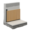 Стеновая панель Decaro Wood D1101 120x300x0.8 фото 6