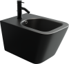 Биде подвесное Ceramica Nova Metric CN3008MB черный матовый фото 2