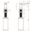 Дозатор для кухонной мойки Grandex aqua Joy 9000263 антрацит фото 3