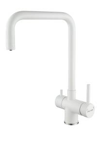 Смеситель для кухни Paulmark Wetter We213030-WH белый матовый