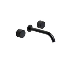 Смеситель для раковины Boheme Prestige 152-2-B-PR черный матовый