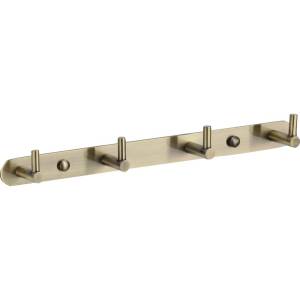 Планка с крючками (4 крючка) Savol S-007214C бронза