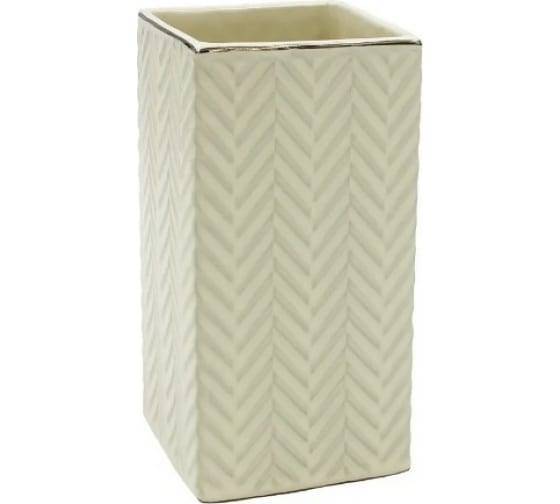 Стакан для зубных щёток Bath Plus Brume W-CE2249AA-TB бежевый