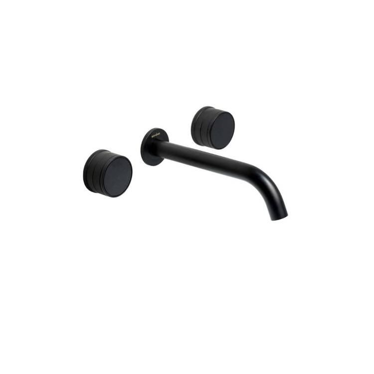 Смеситель для раковины Boheme Prestige 152-2-B-PR черный матовый